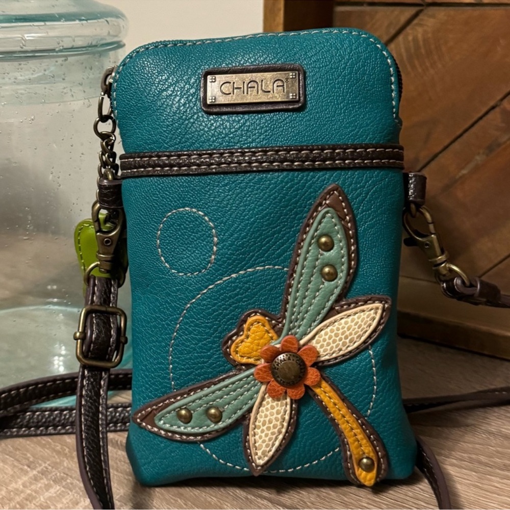 Chala Cell Phone Crossbody Bag Dragonfly Wal